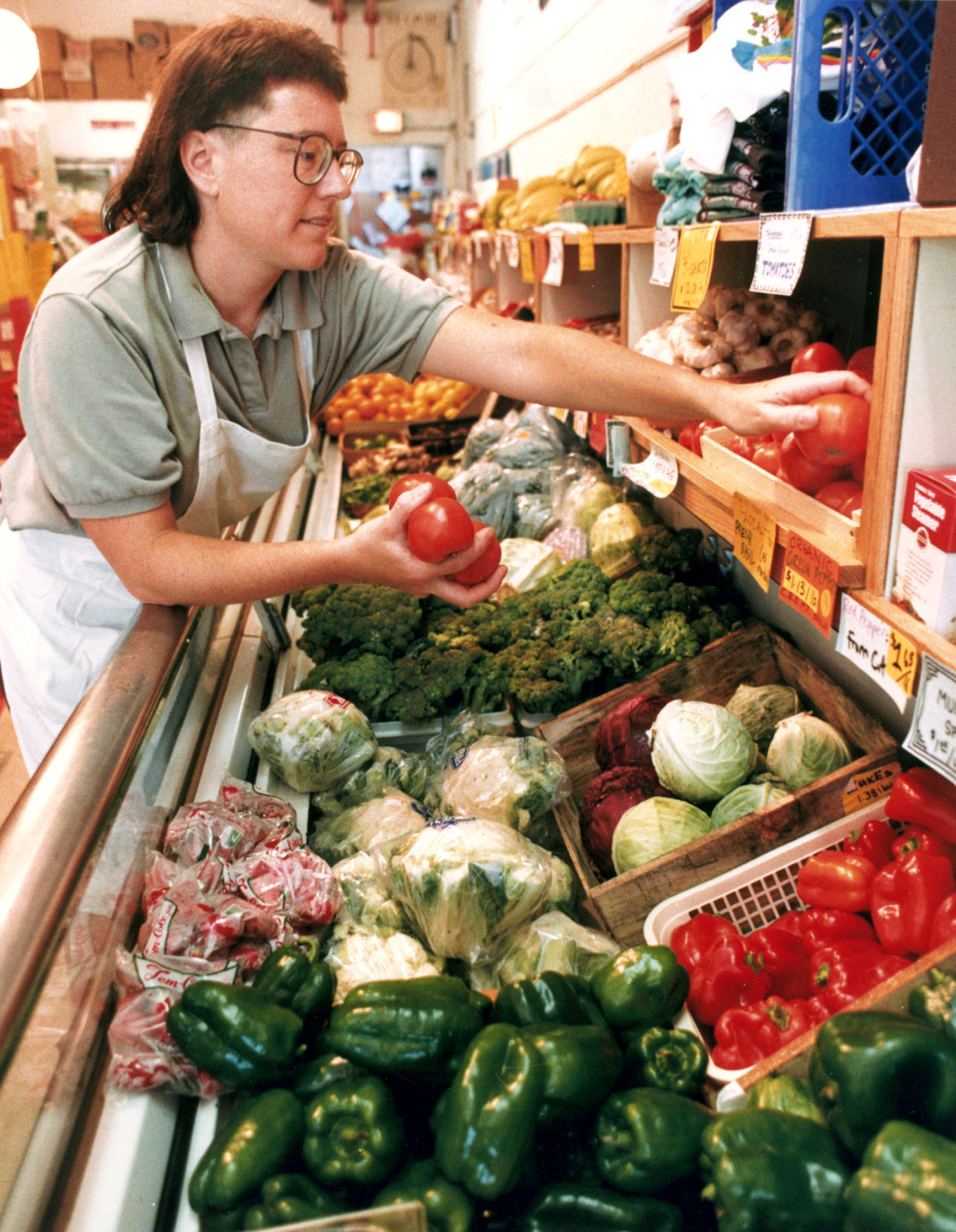 1991 - Stocking food